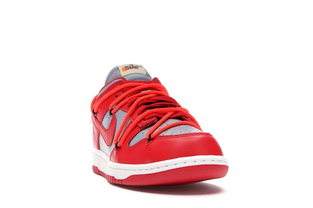 NIKE DUNK LOW OFF-WHITE UNIVERSITY RED