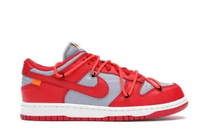 NIKE DUNK LOW OFF-WHITE UNIVERSITY RED