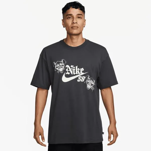 Nike SB Drama Graphic Skate Tee Anthracite