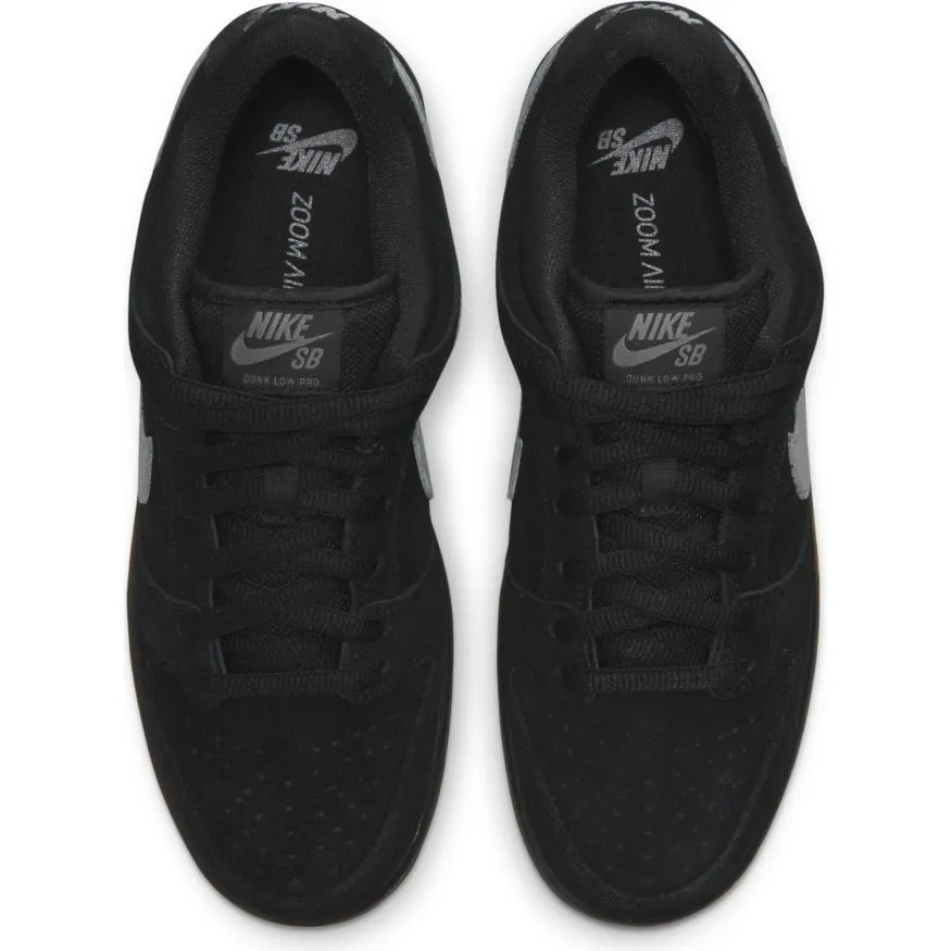 Nike SB Dunk Low Pro Skate Shoe - Black/Cool Grey-Black-Black