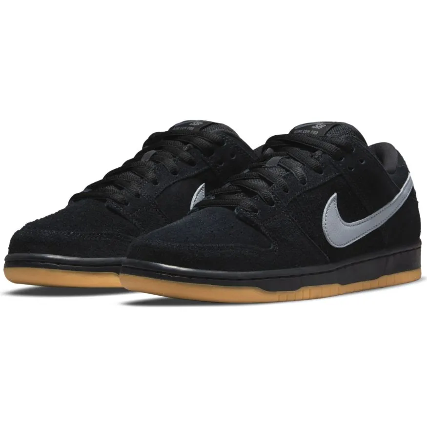 Nike SB Dunk Low Pro Skate Shoe - Black/Cool Grey-Black-Black