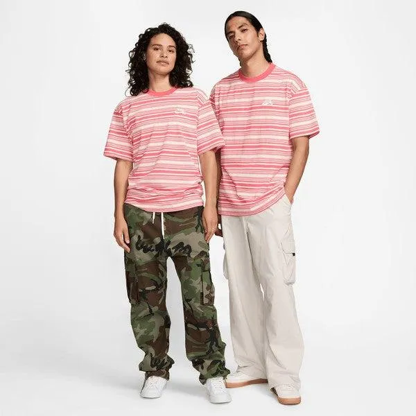 Nike SB Striped Embroidered Max90 Skate Tee Guava Ice
