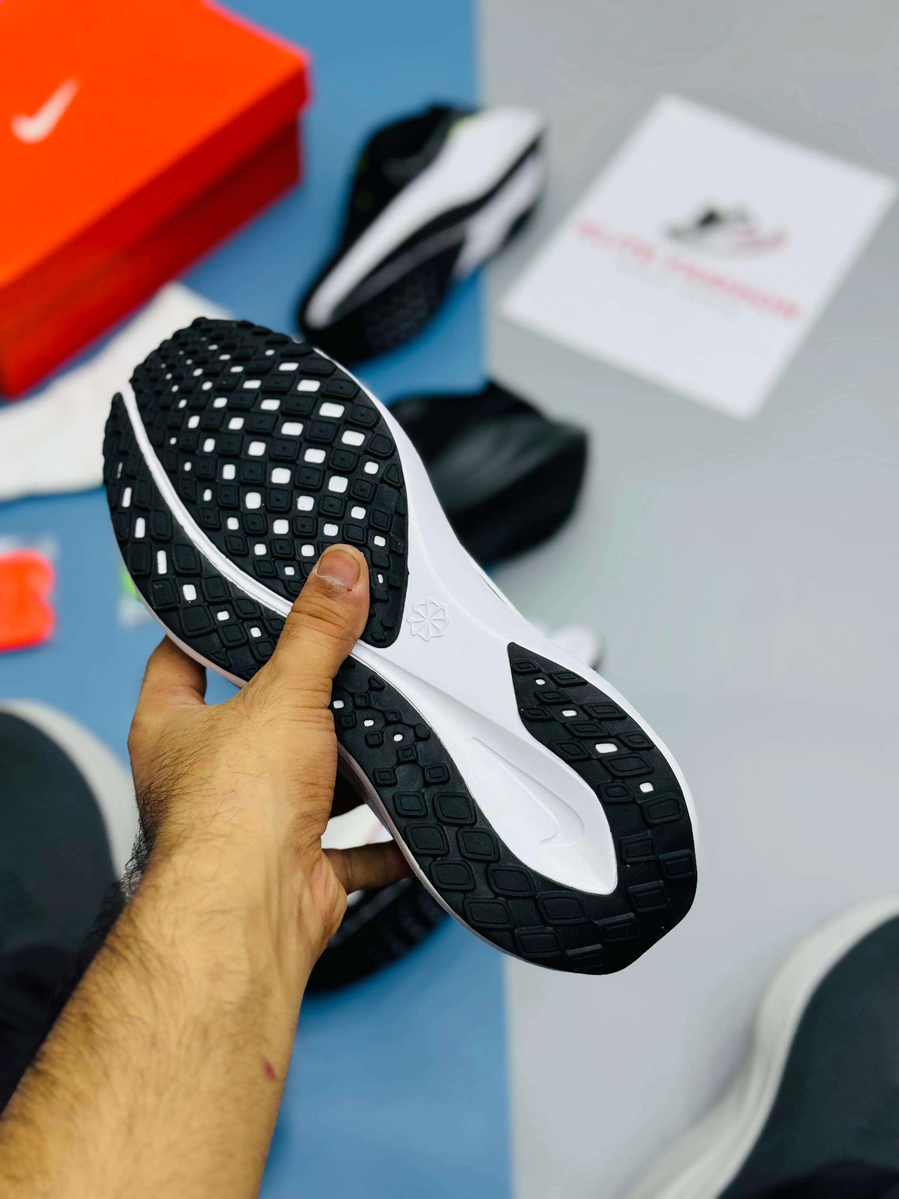 NK REACT PEGASUS 41-Black Red (TOP PREMIUM)