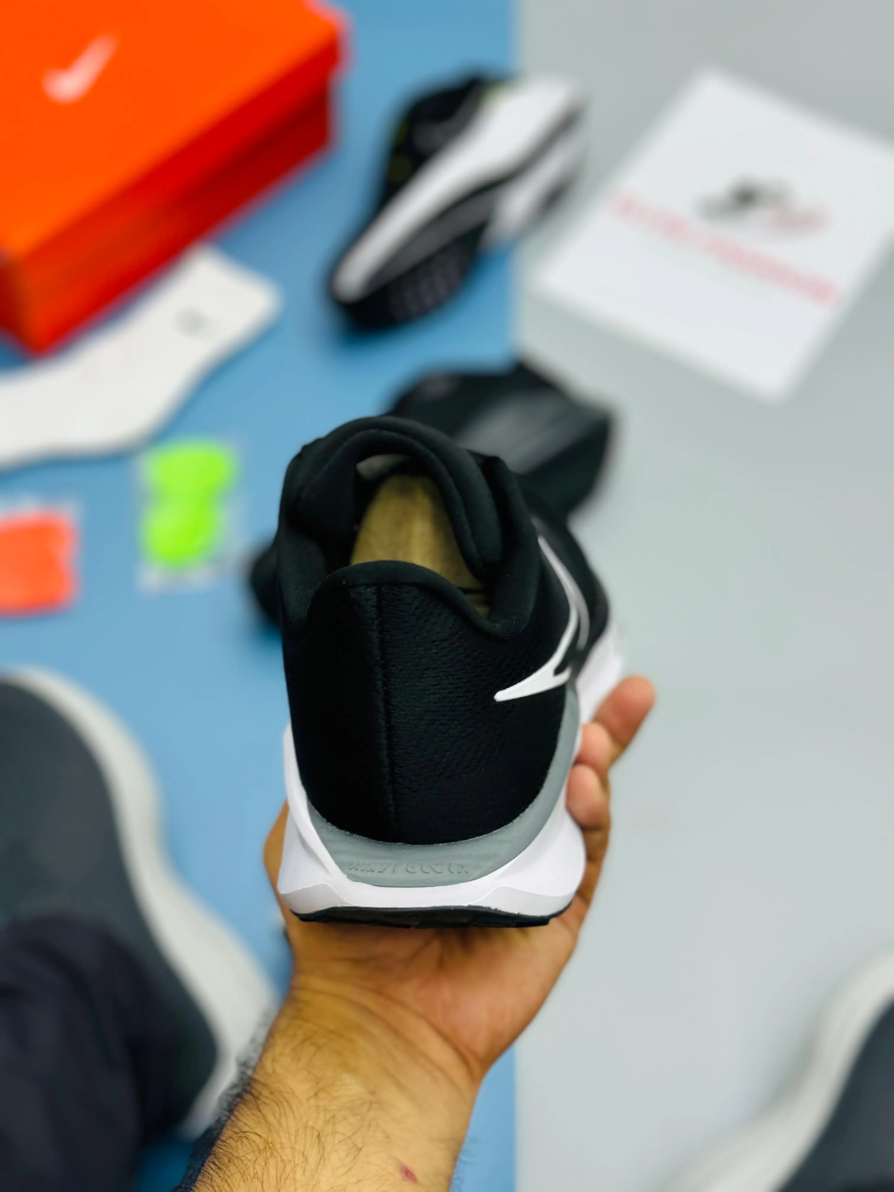 NK REACT PEGASUS 41-Black Red (TOP PREMIUM)