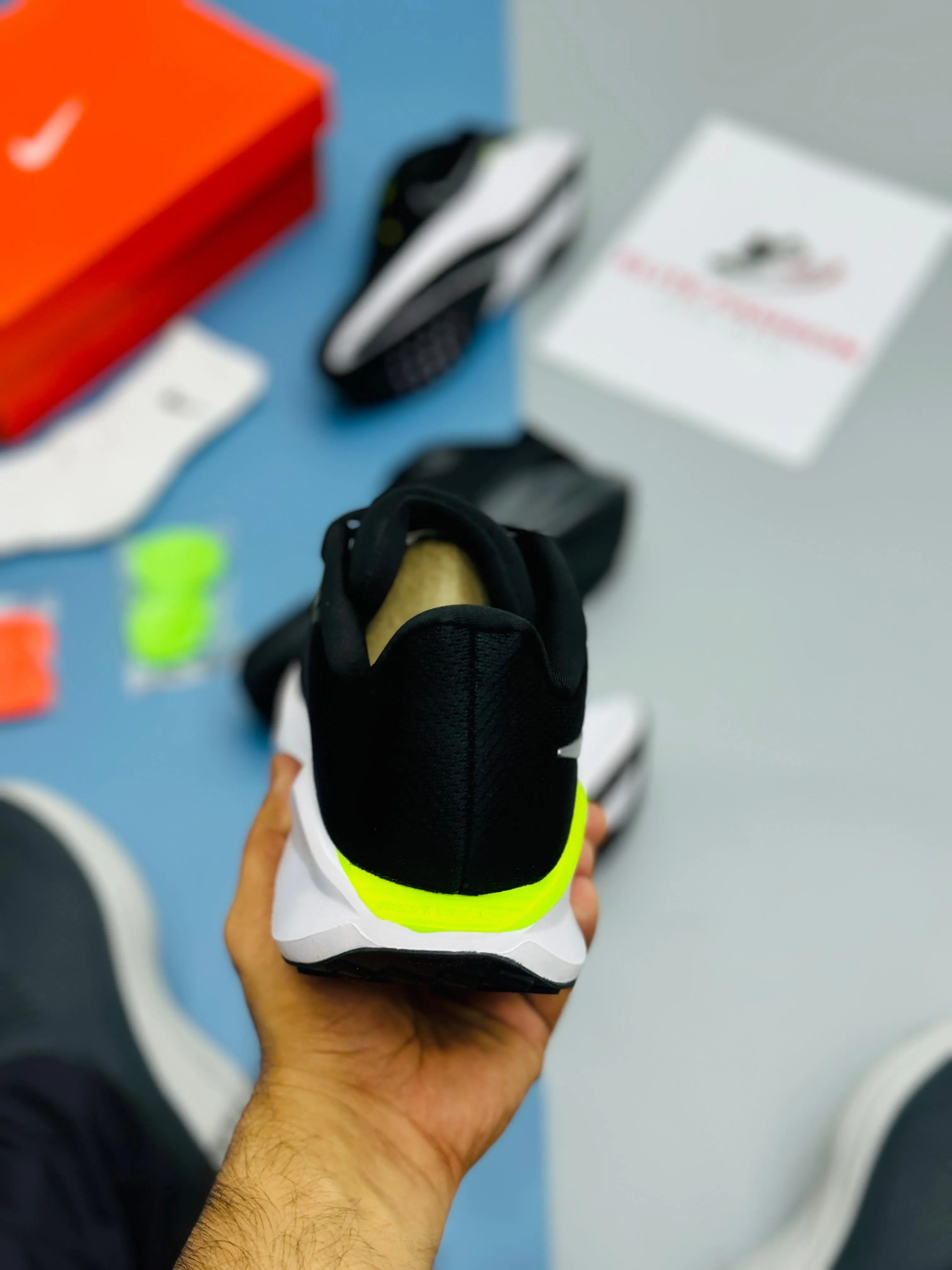 NK REACT PEGASUS 41-Black Red (TOP PREMIUM)