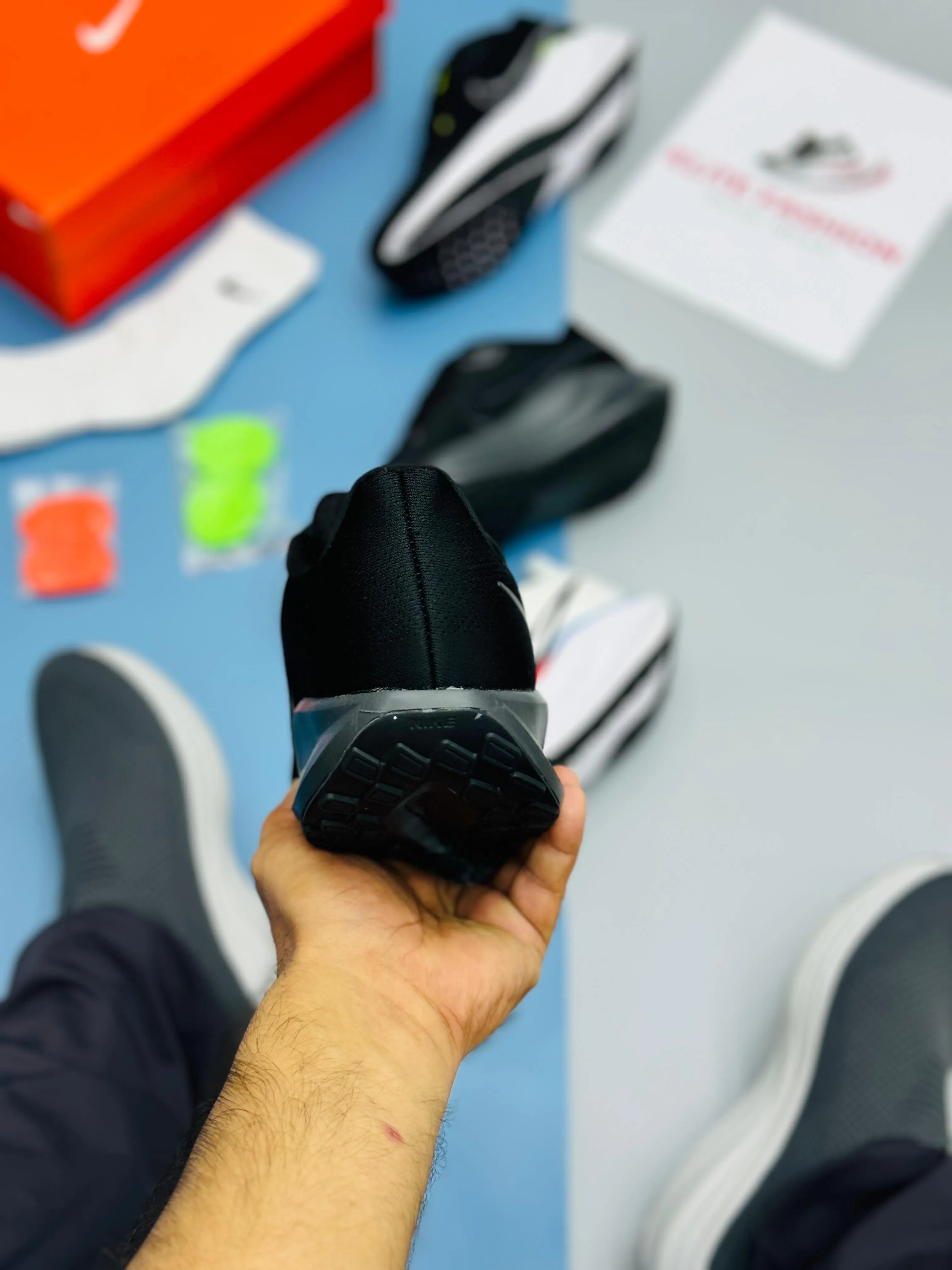NK REACT PEGASUS 41-Black Red (TOP PREMIUM)