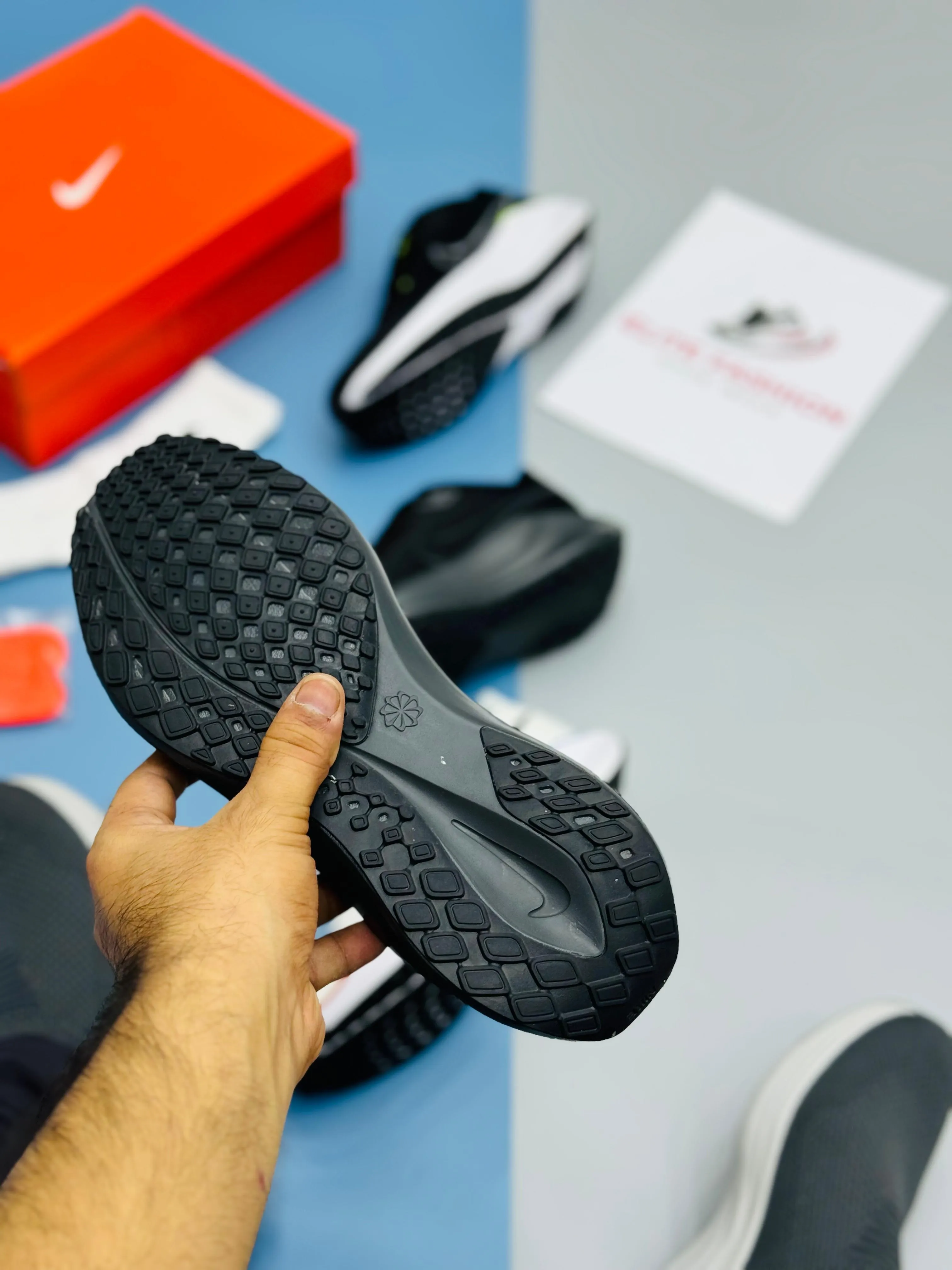 NK REACT PEGASUS 41-Black Red (TOP PREMIUM)