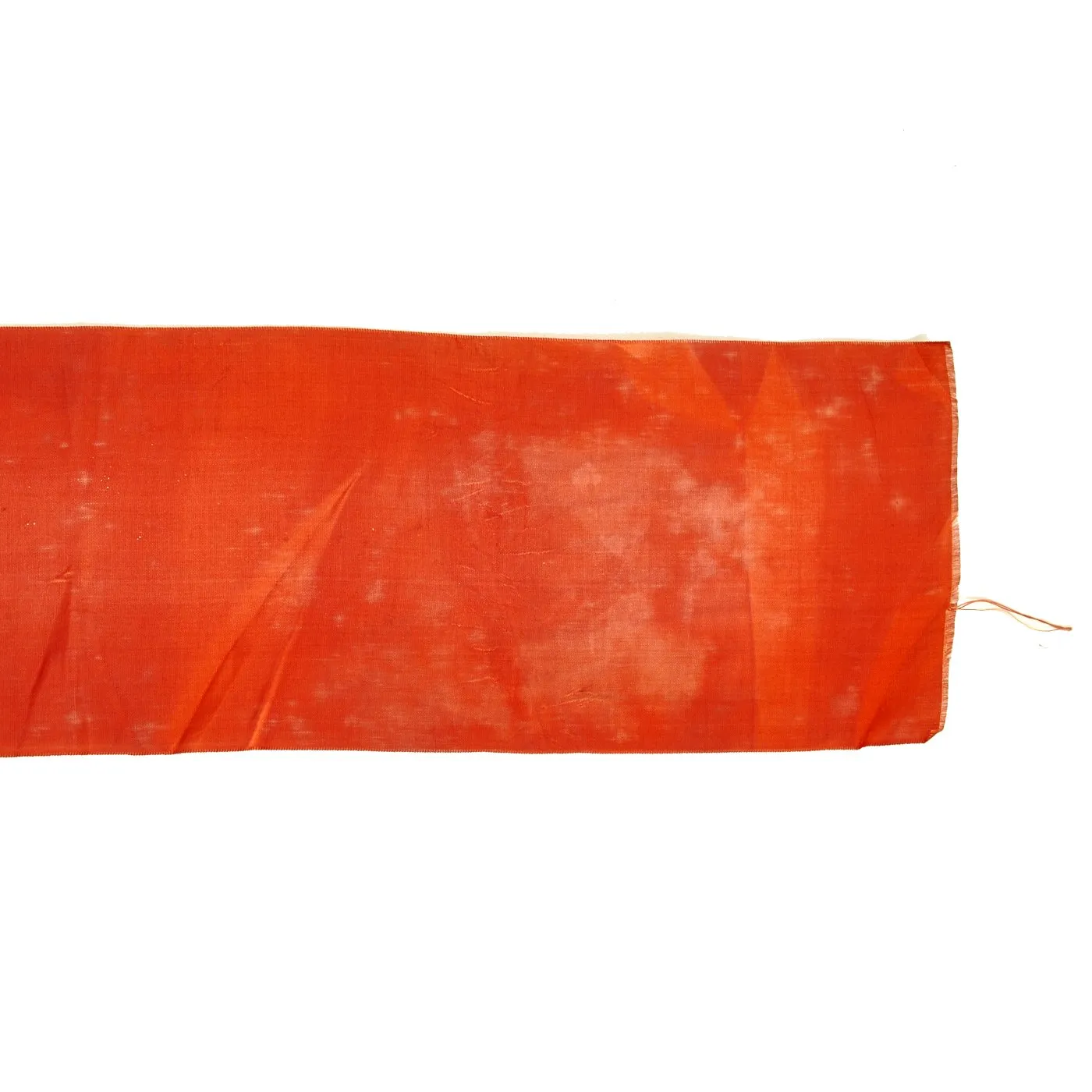 Original German WWII USGI Bring Back Set of Two Partial Funeral Sashes with Fringes & Markings