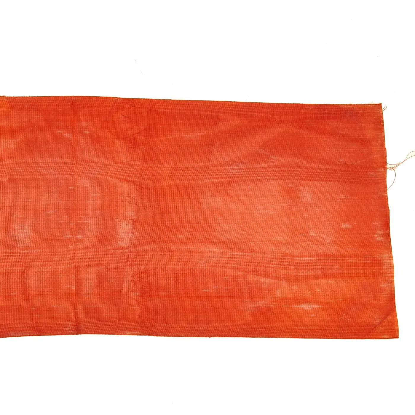 Original German WWII USGI Bring Back Set of Two Partial Funeral Sashes with Fringes & Markings