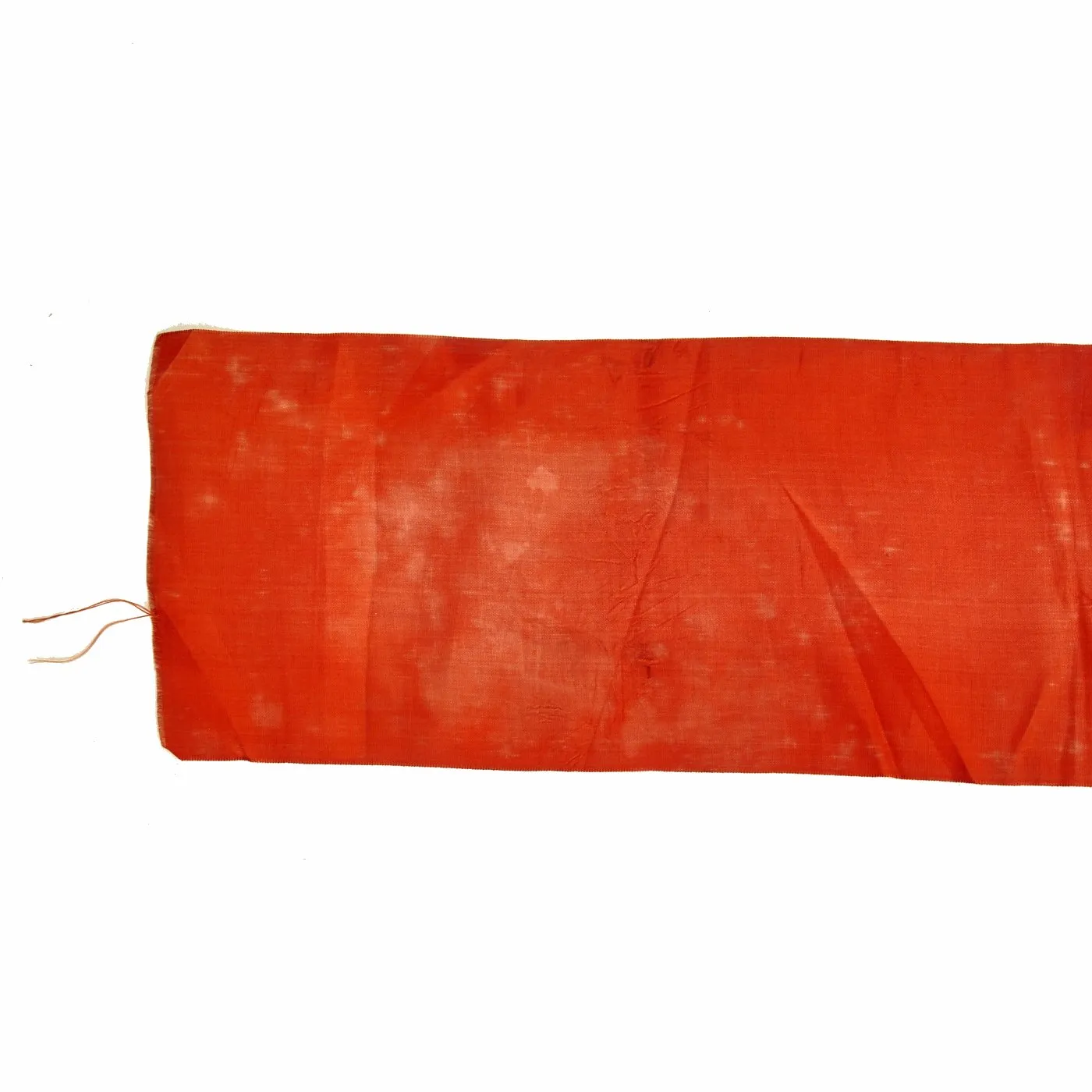 Original German WWII USGI Bring Back Set of Two Partial Funeral Sashes with Fringes & Markings
