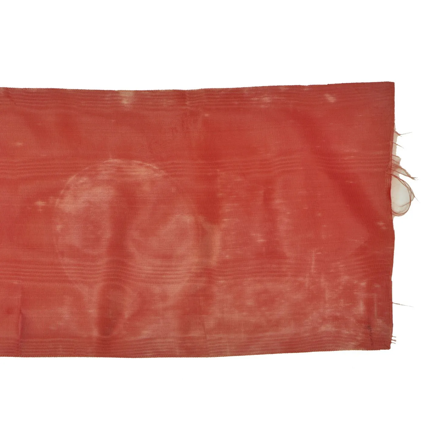 Original German WWII USGI Bring Back Set of Two Partial Funeral Sashes with Fringes