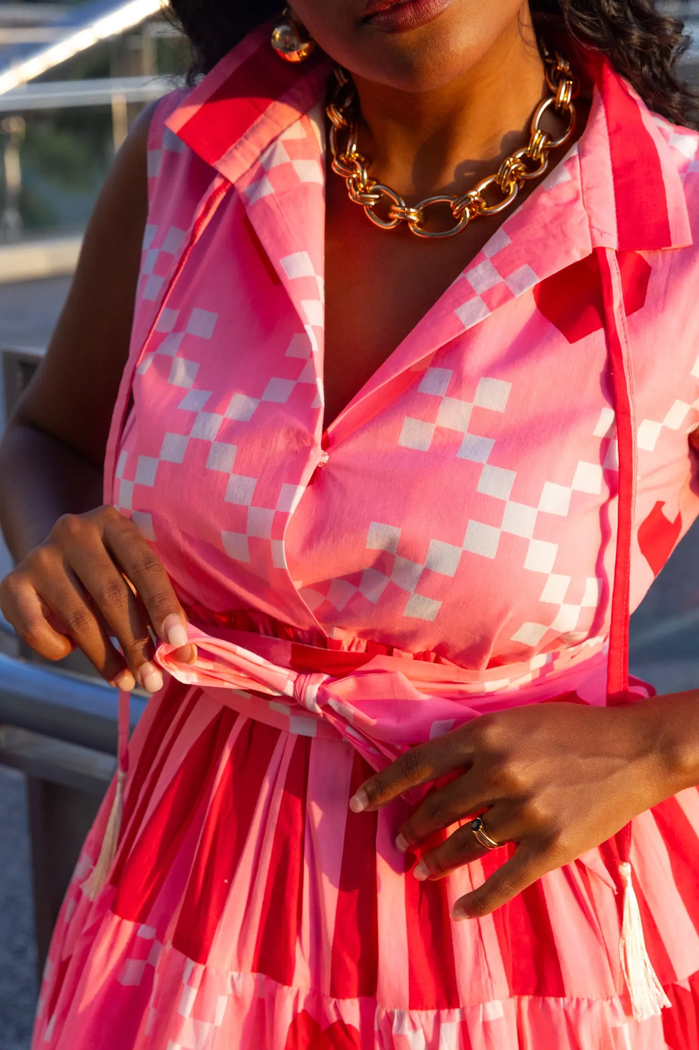 PATTE - Pink Heart (Sleeveless)