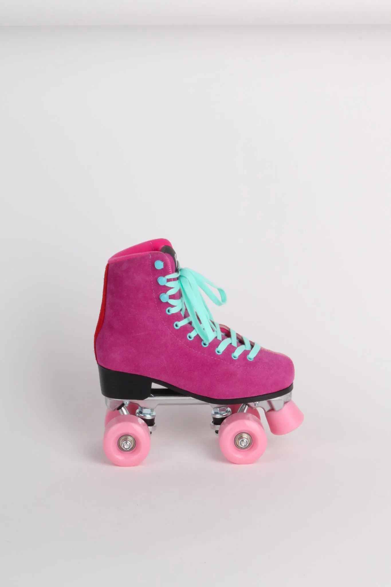 PLUS ONE ROLLER SKATE Fuchsia Combo