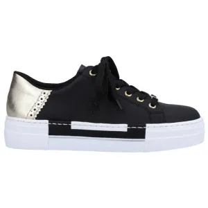 Rieker Ladies Trainers - N4931-00 - Black