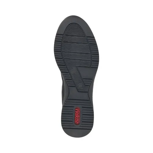 Rieker Wedge Trainers - N4311-00 - Black