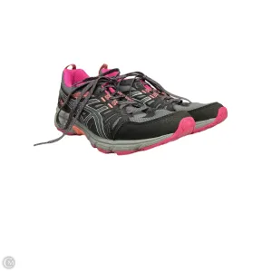 Shoes Athletic By Asics In Black & Grey, Size: 9.5