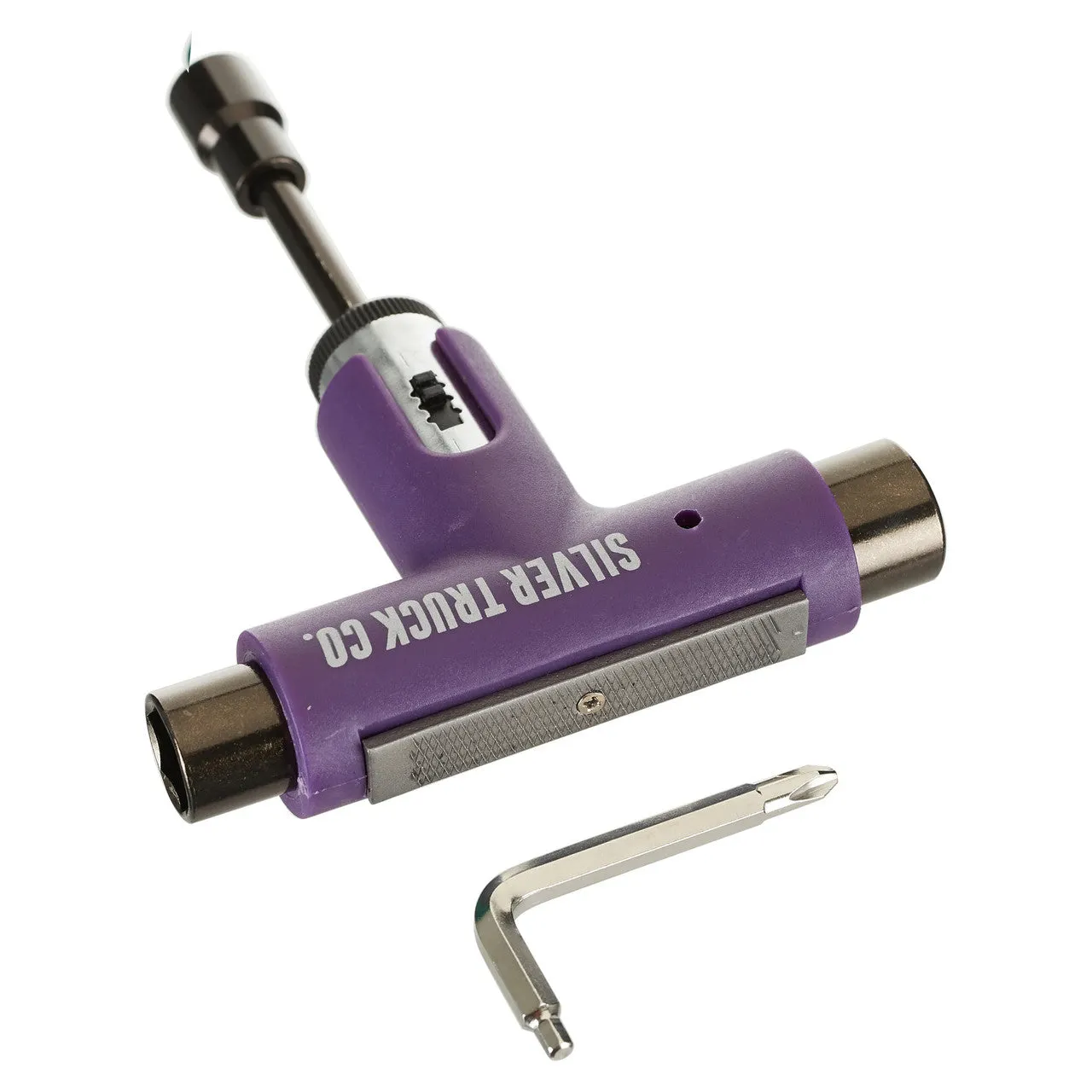 SILVER SKATEBOARD RATCHET TOOL