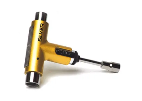 SILVER SKATEBOARD RATCHET TOOL