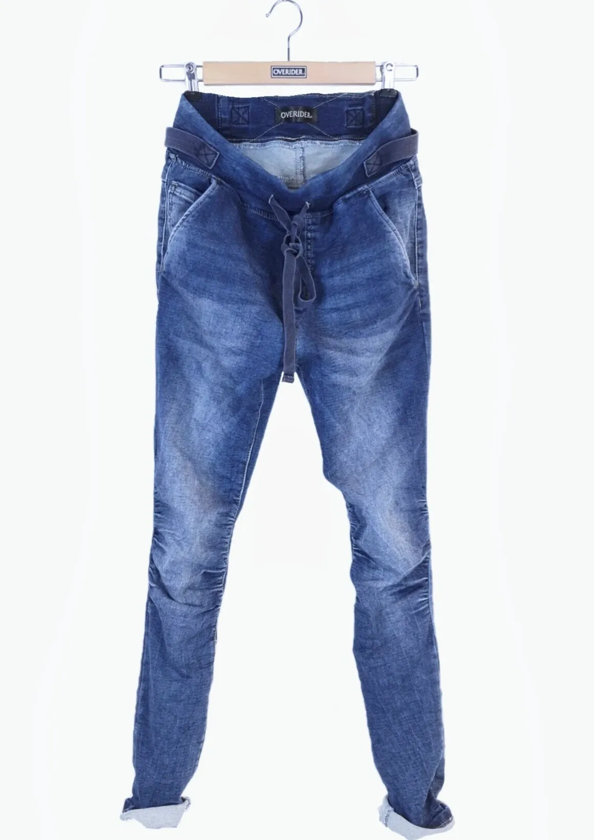 SOFIA | Pull-on Jeans | Blue Denim