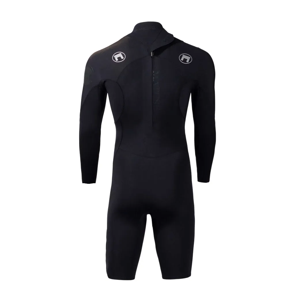 TACTICAL 2MM LONG SLEEVE SPRING BACK-ZIP
