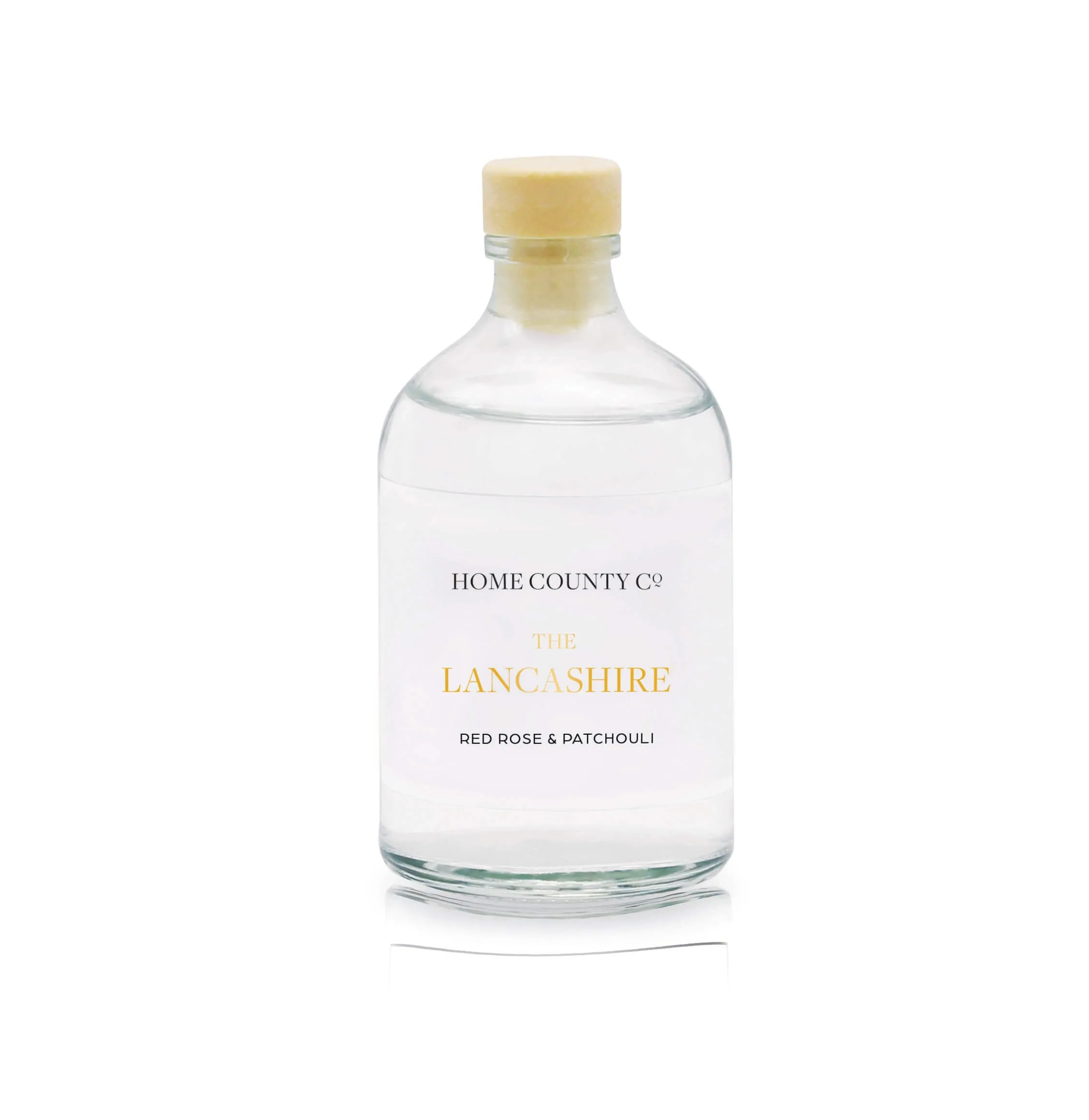 The Lancashire - Red Rose and Patchouli Reed Diffuser Refill