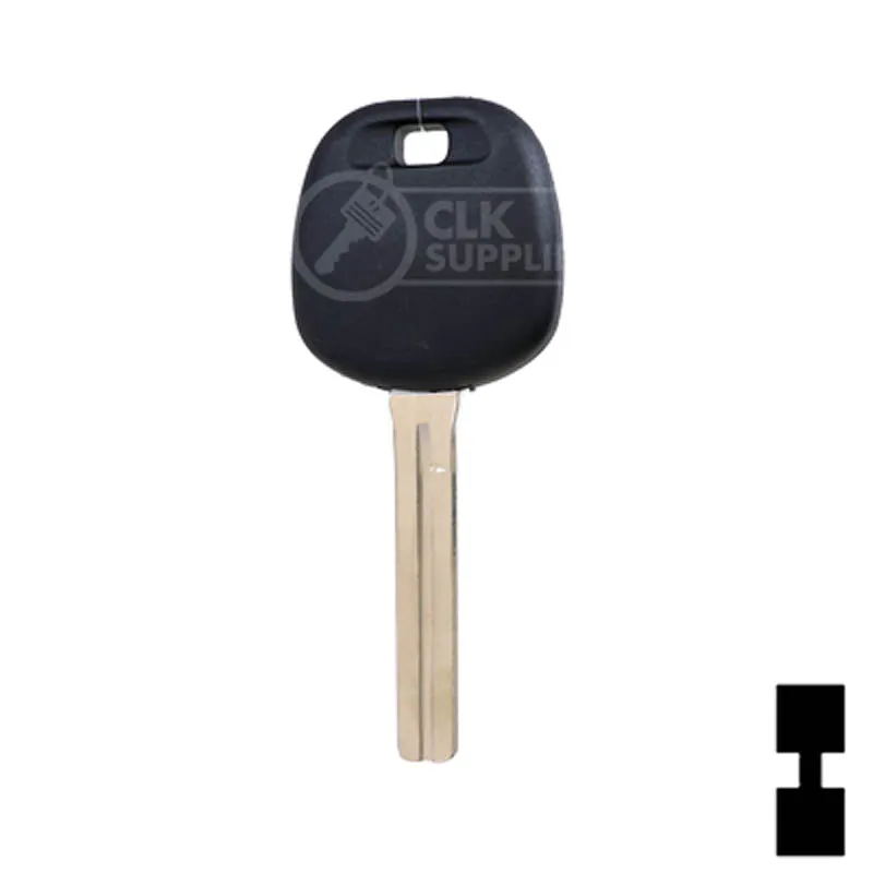 Uncut Transponder Key Blank | Lexus | Long TOY40BT4