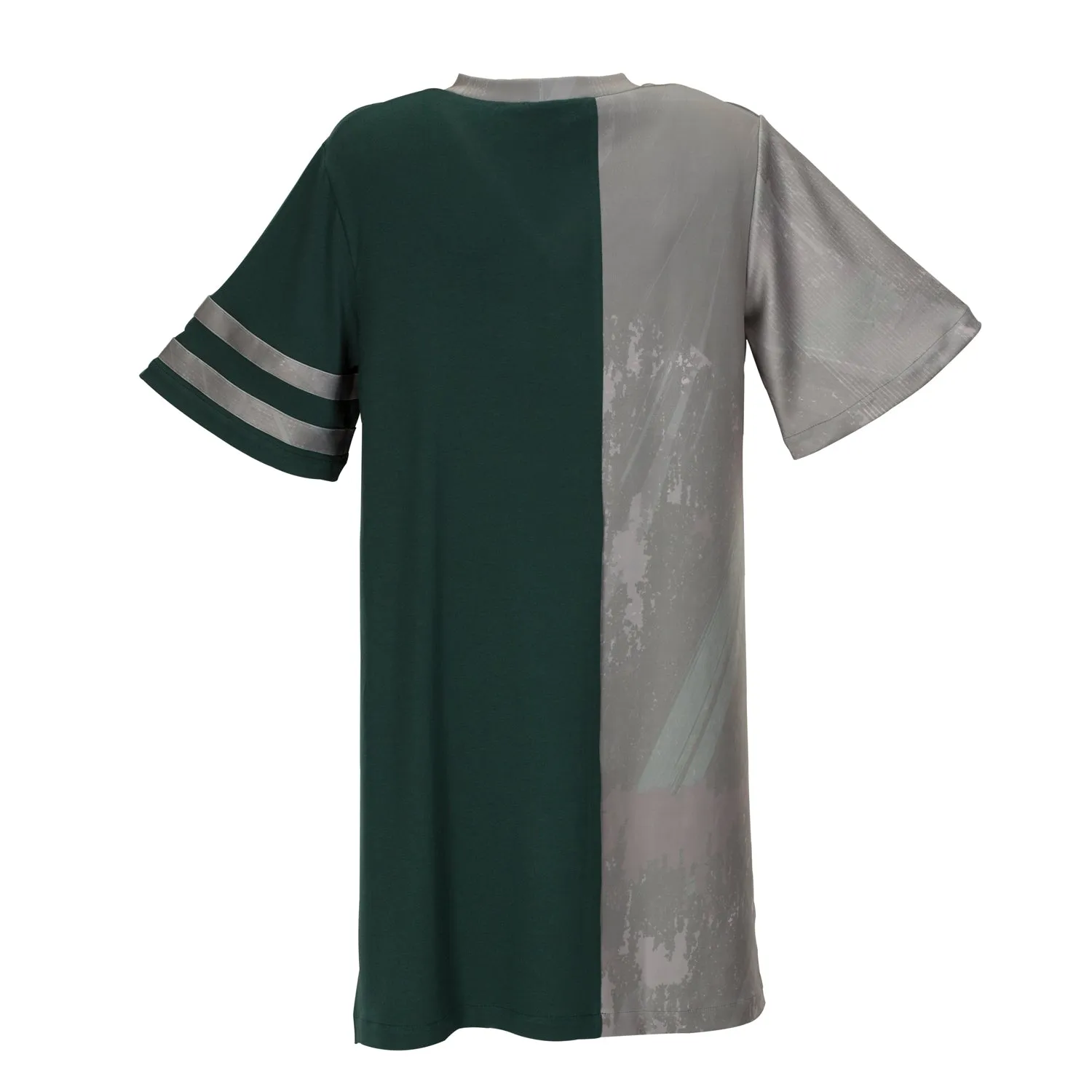 Unisex Green & Grey T-Shirt