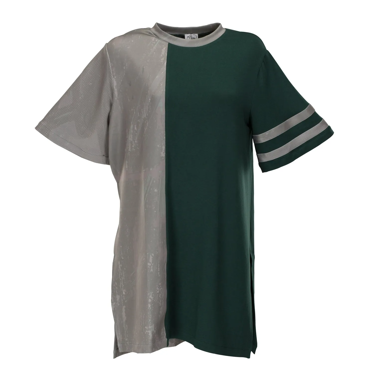 Unisex Green & Grey T-Shirt