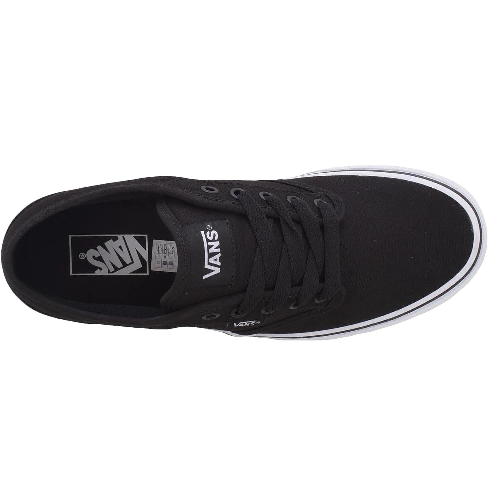 Vans Mens Atwood Low Top Canvas Trainers