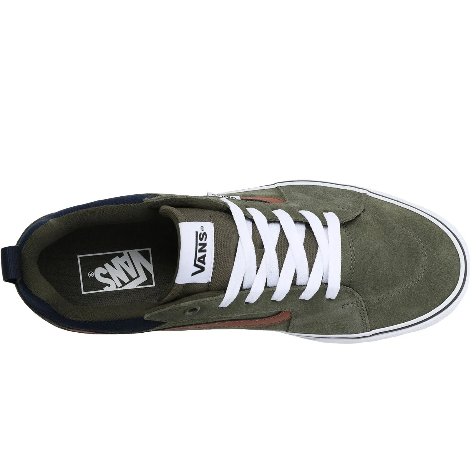 Vans Mens Filmore Casual Suede Low Rise Trainers