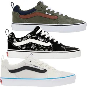 Vans Mens Filmore Casual Suede Low Rise Trainers