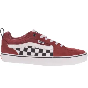 Vans Mens Filmore Checkered Trainers - Rosewood