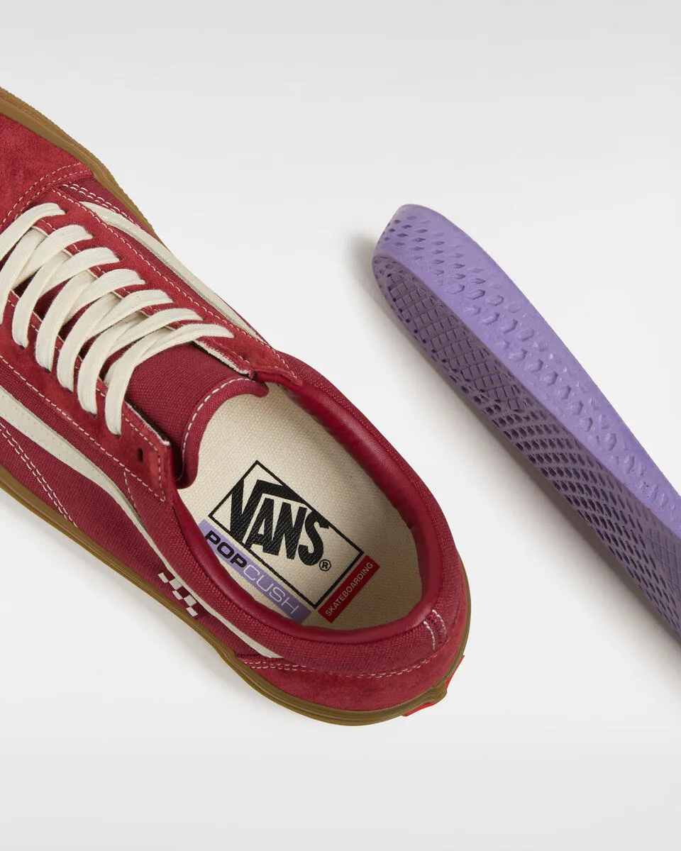 Vans Men's Skate Old Skool Shoes Red/Gum VN0A2Z32CI1