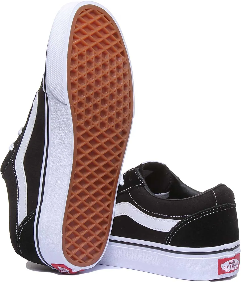Vans Ward In Black White