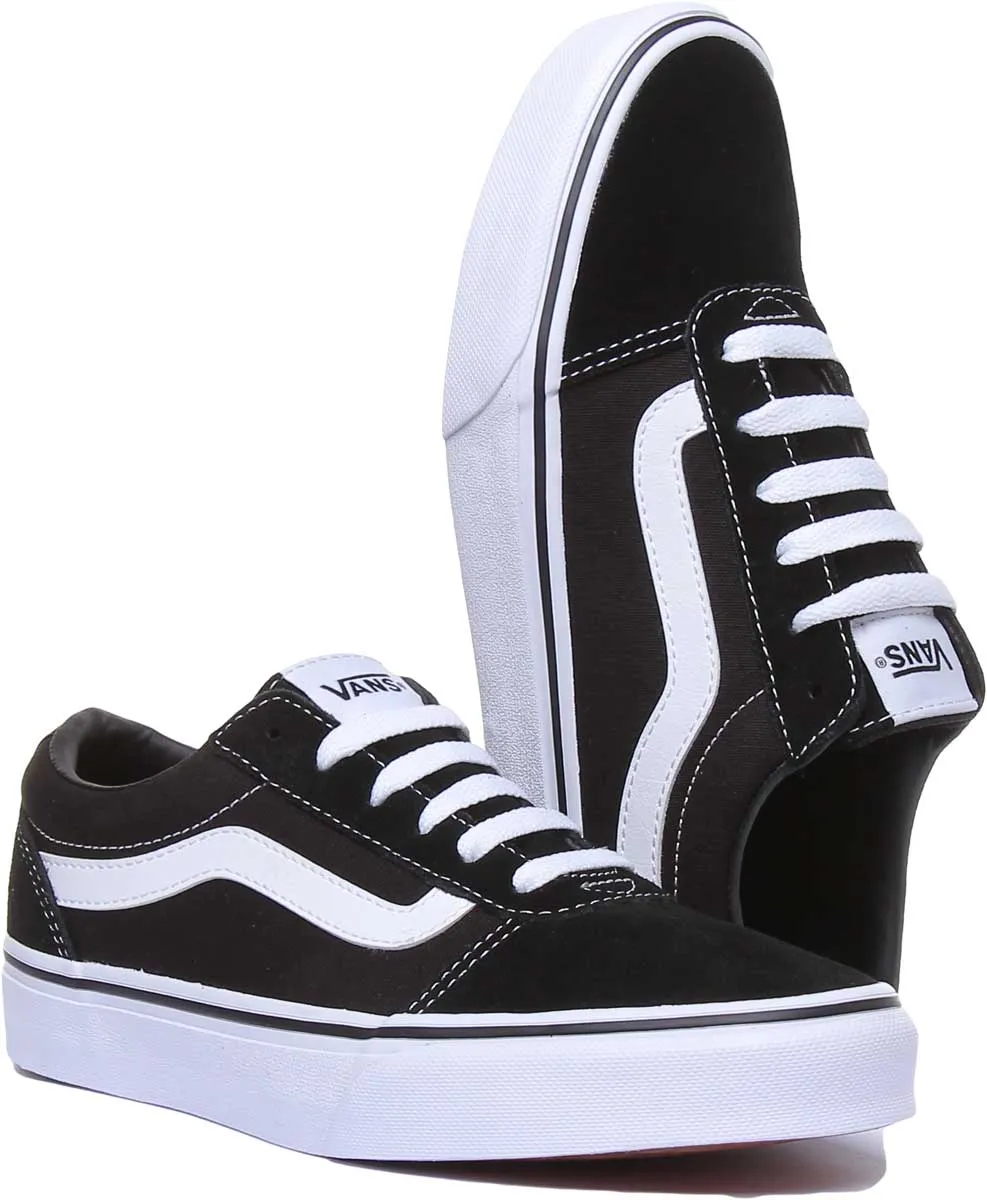 Vans Ward In Black White