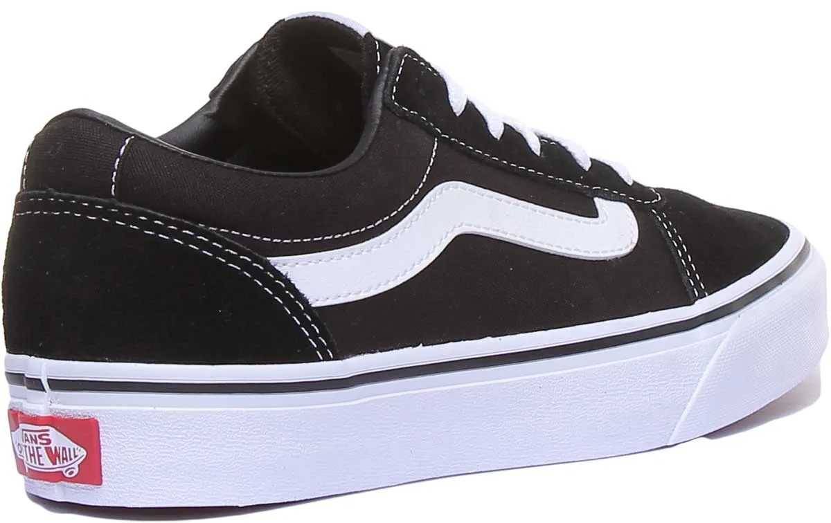 Vans Ward In Black White