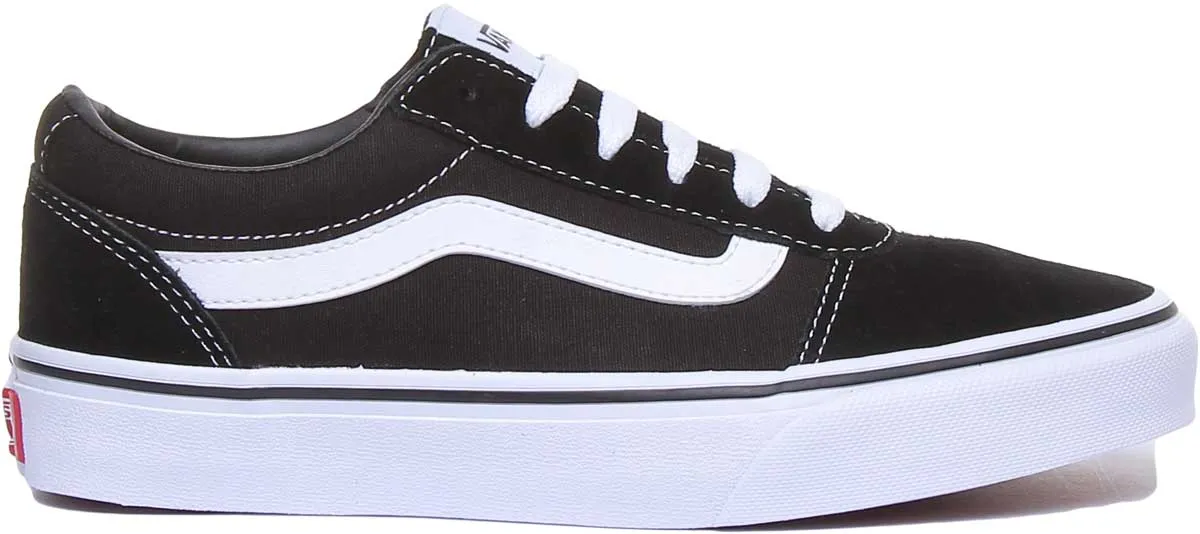 Vans Ward In Black White