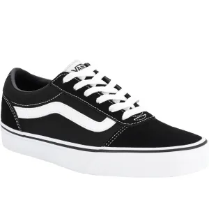 Vans Womens Ward Satin Trainers - Black