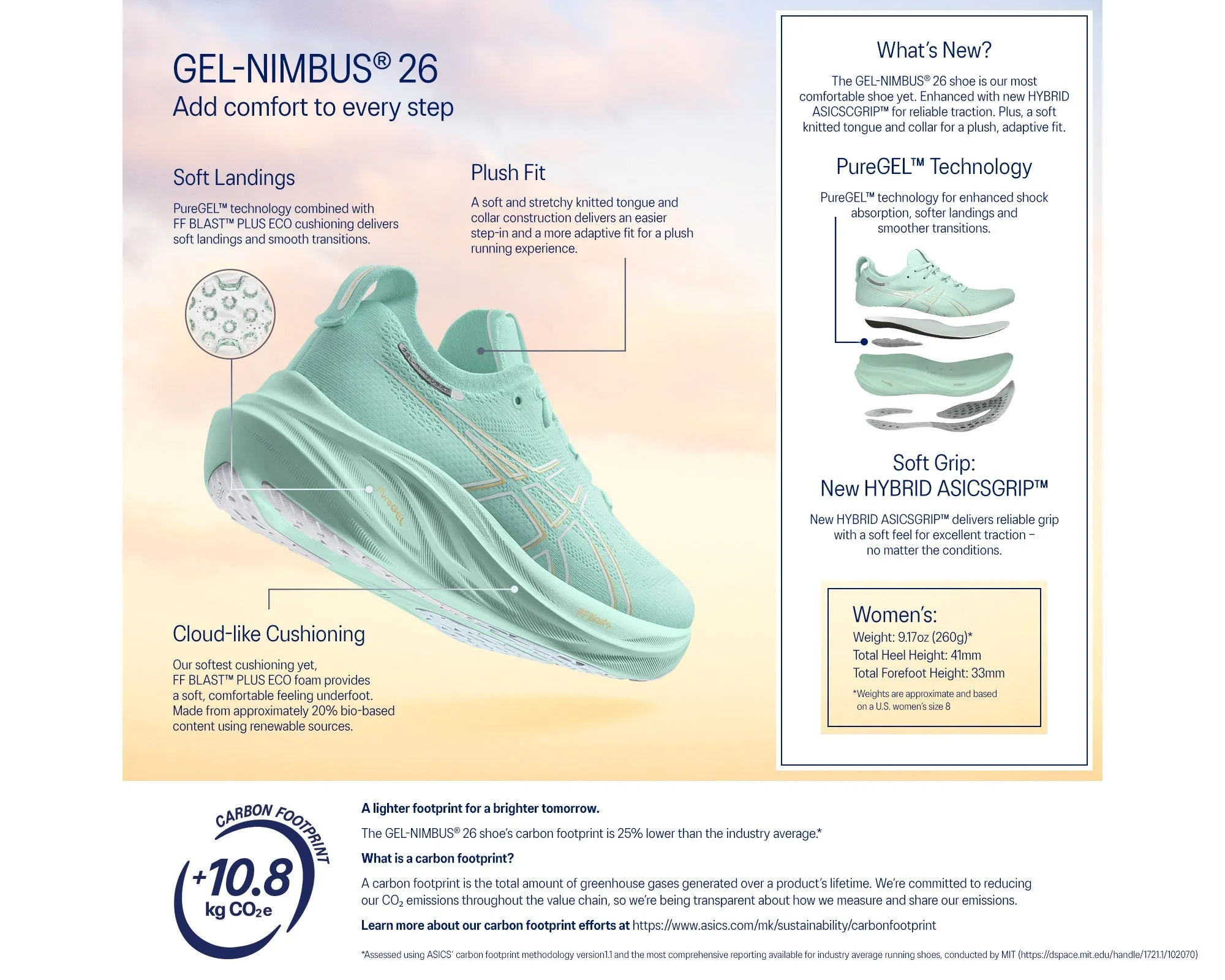 W Asics Gel-Nimbus 26 Paris