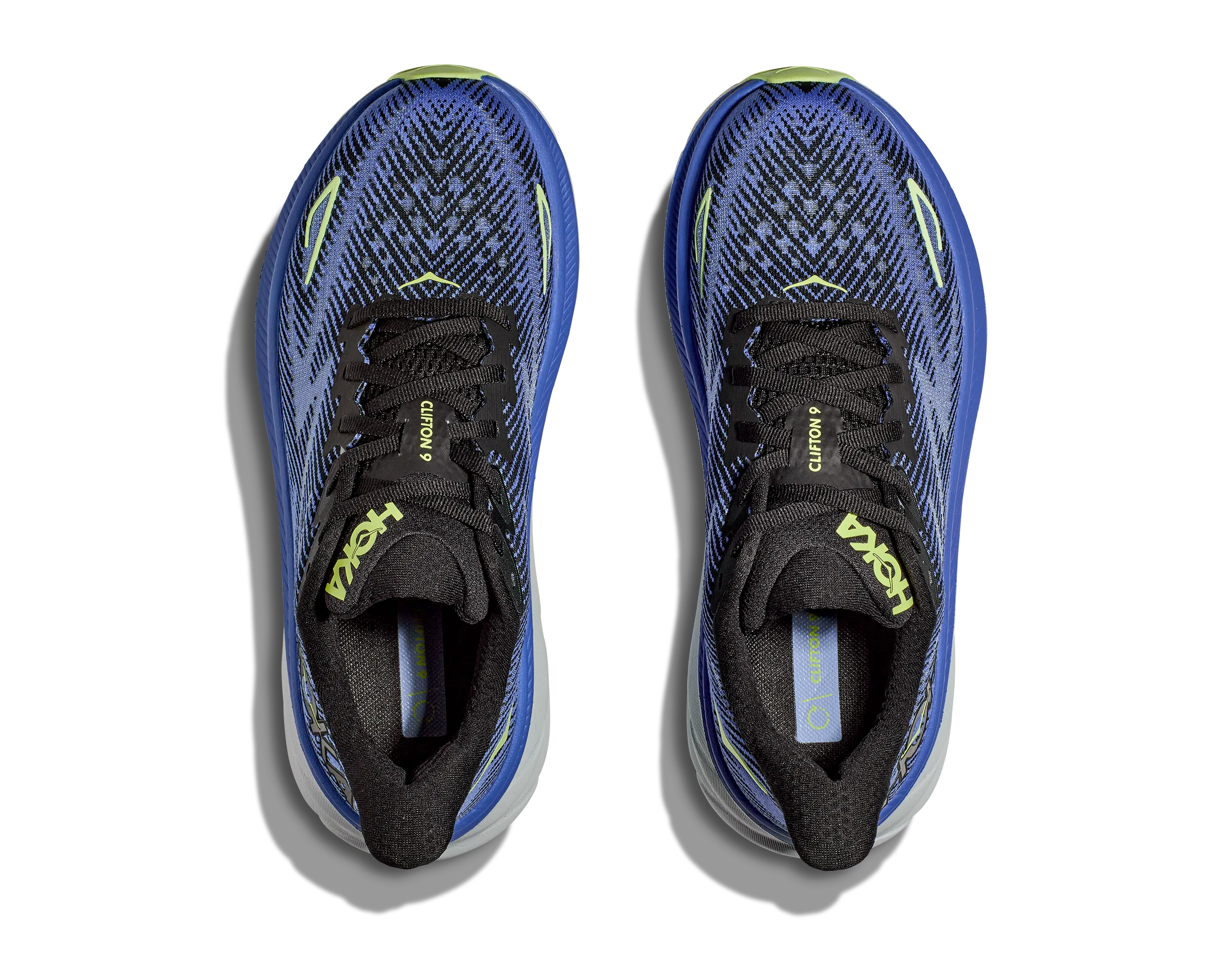WOMEN'S CLIFTON 9 - B - BCKS BLACK/STELLAR BLUE
