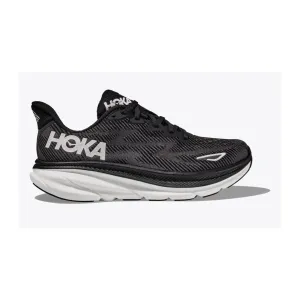WOMEN'S CLIFTON 9 - B - BWHT BLACK/WHITE