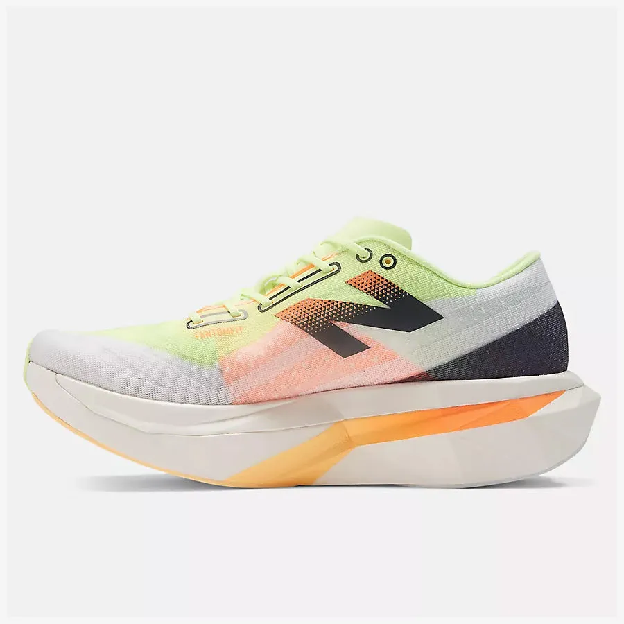 Women's FuelCell SuperComp Elite v4 (White/Bleached Lime Glo)