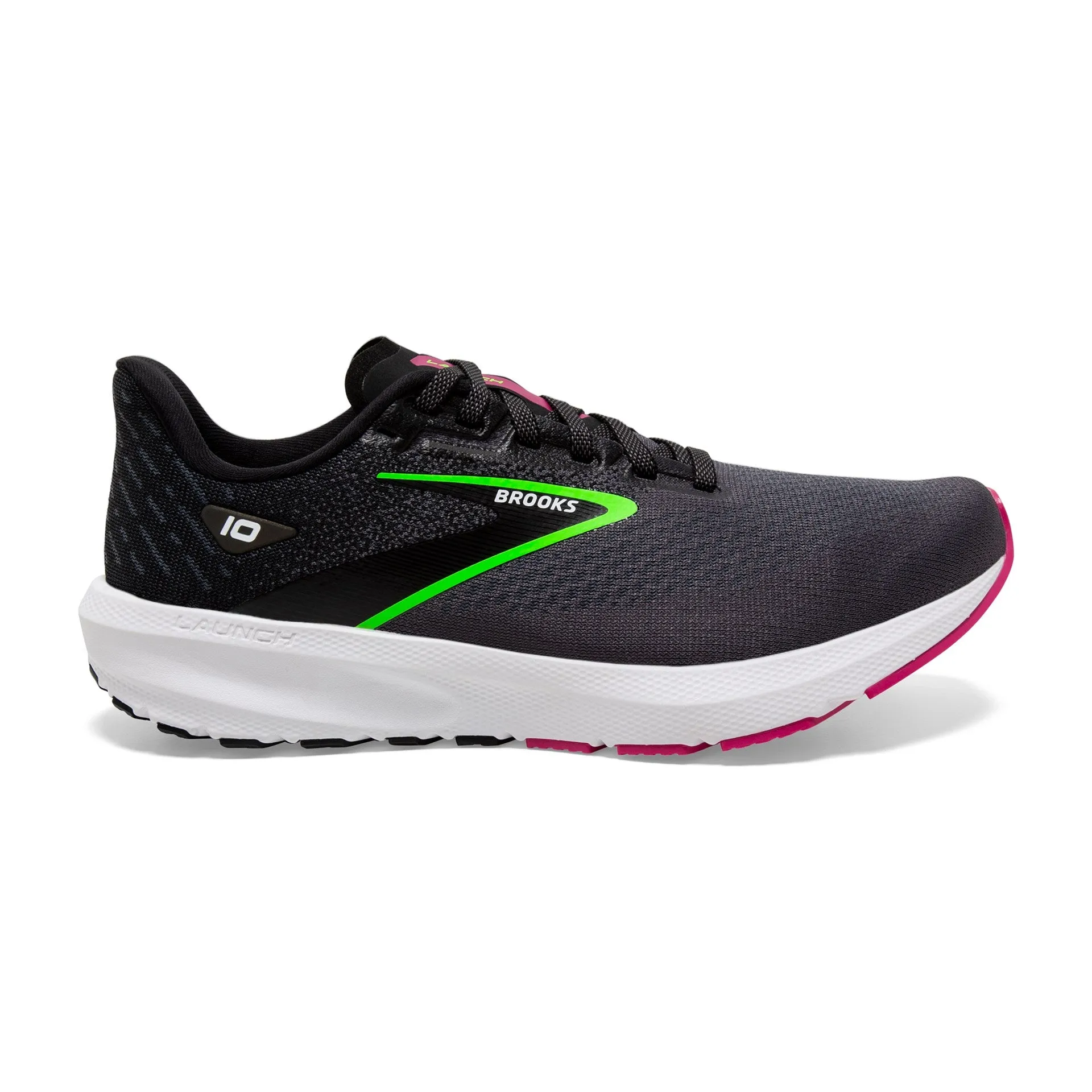 WOMEN'S LAUNCH 10 - B - 074 BLACK/BLACKENED PEARL/GREEN