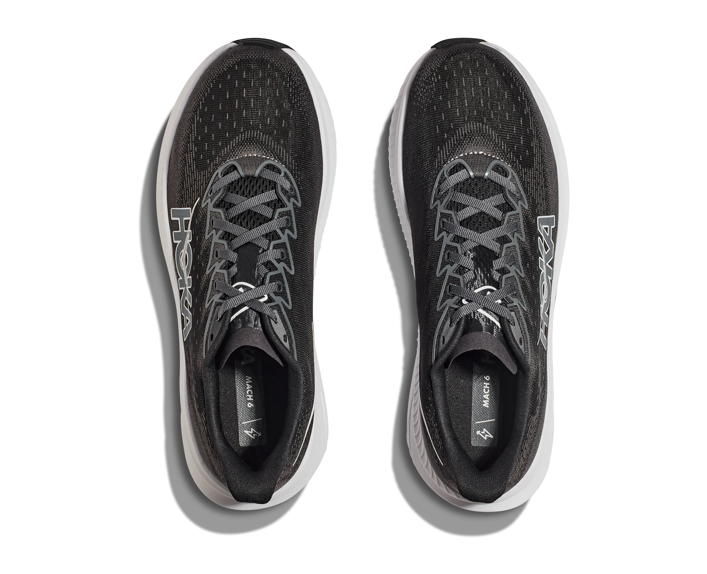WOMEN'S MACH 6 - B - BLACK / WHITE