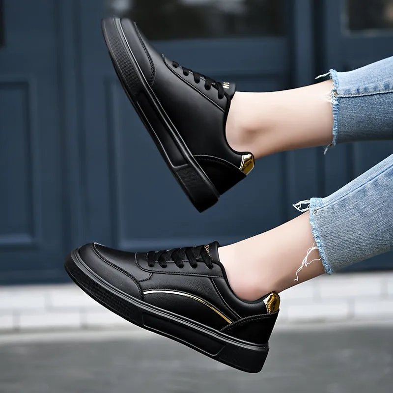 Womens Versatile White skate sneakers | Casual LowTop Shoes