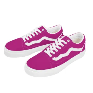 Women's Vintage Pink Low Top Sneakers