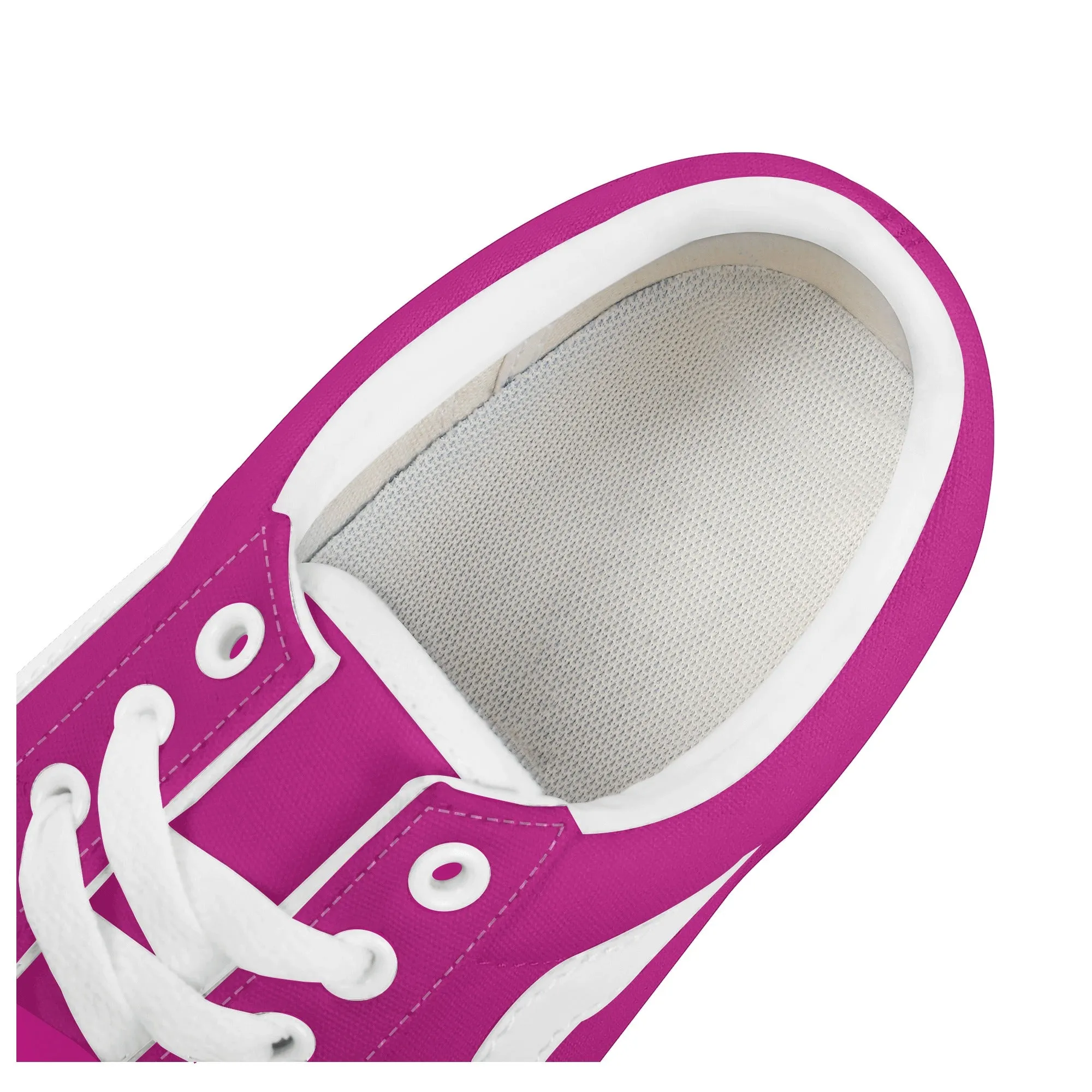 Women's Vintage Pink Low Top Sneakers