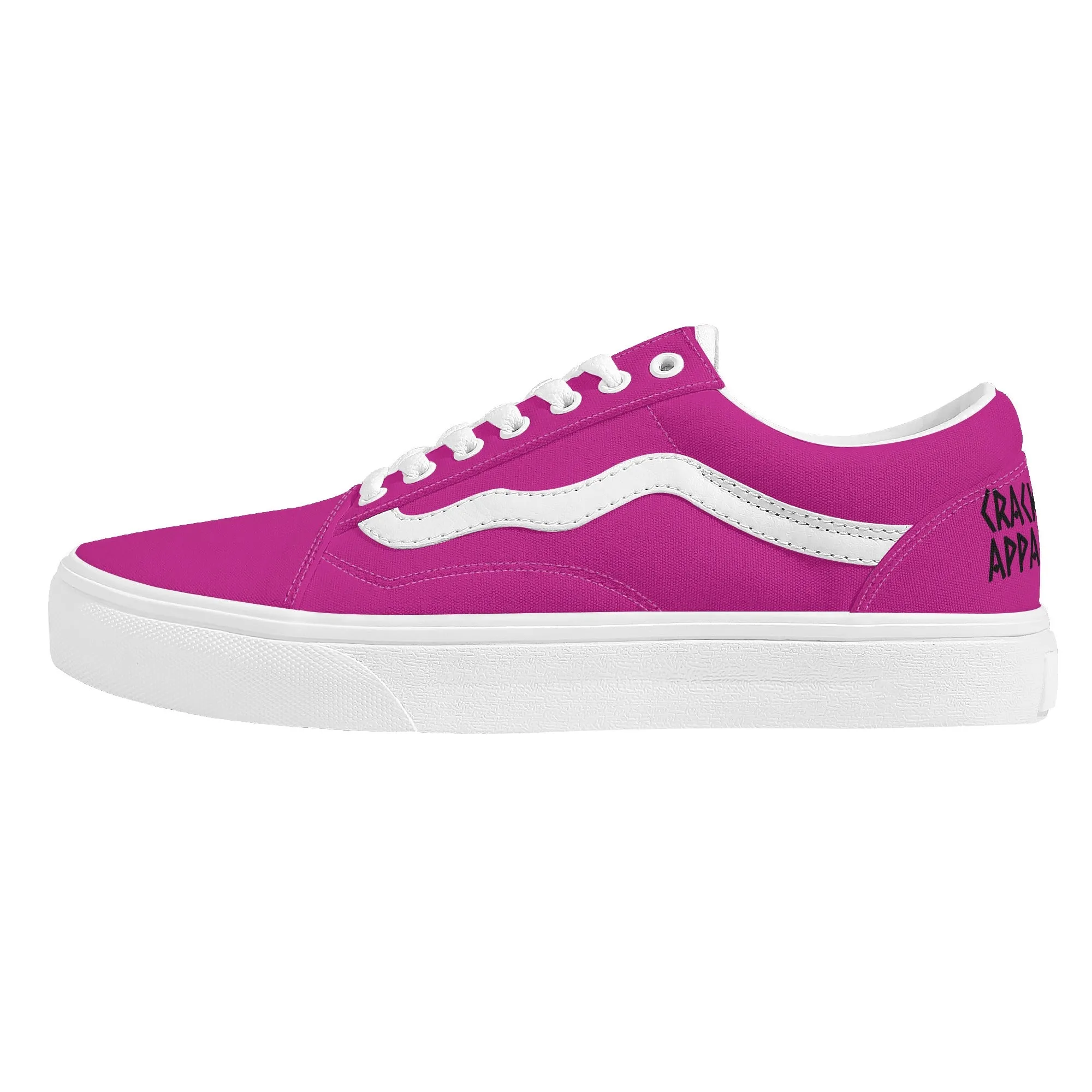 Women's Vintage Pink Low Top Sneakers