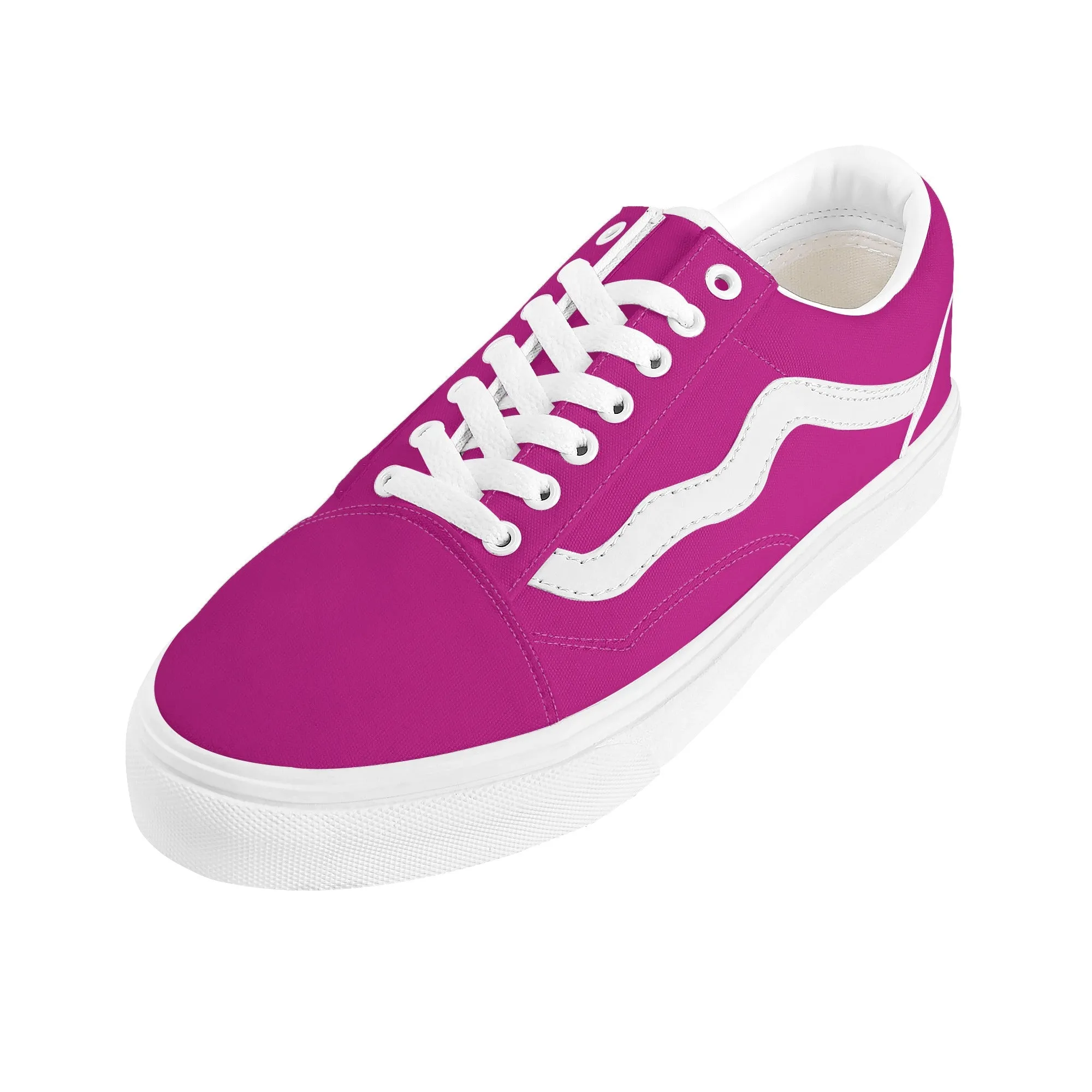 Women's Vintage Pink Low Top Sneakers